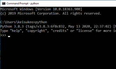 python helloworld 2020 3